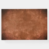 Octopus auf Vintag Brown - Gästebuch (Rückseite)