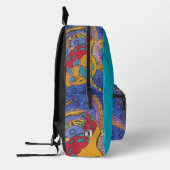 Octopus Back Pack Bag Bedruckter Rucksack (Links)