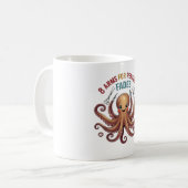 Octopus Barber Tasse - 8 Arme für perfekte Fades (Vorderseite Links)