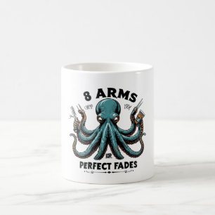 Octopus Barber Tasse - 8 Arme für perfekte Fades