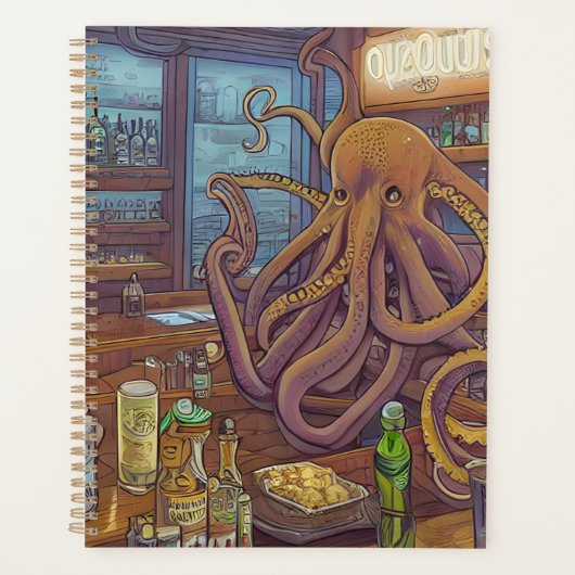 Octopus Barkeeper Planner Planer (Vorderseite)