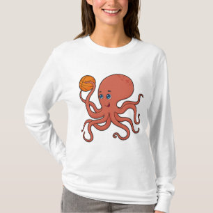 Octopus Basketball-Spieler Basketball T-Shirt
