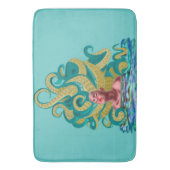 Octopus Bath Mat Badematte (Vorderseite Vertikal)