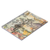 Octopus Beach Antique Coastal Steampunk Notizblock (Linke Seite)