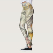 Octopus Beach Urlaub Viktorianisch Gotischer Spaß Leggings (Links)