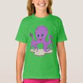 Octopus Binoculars T-Shirt (Vorderseite)
