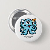 Octopus Bonk, MeWarriorFrau auf Twitch Button (Vorne & Hinten)