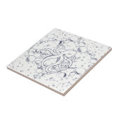 Octopus Bubble Drift Primary Fliese (Seite)