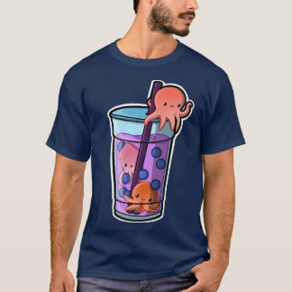 Octopus Bubble Tee Adorable Kawaii Niedlicher Bob
