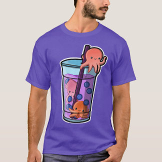 Octopus Bubble Tee Adorable Kawaii Niedlicher Bob