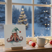Octopus Christmas Joy, Brauch Feiertagskarte