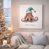 Octopus Christmas Joy, Brauch Fotodruck