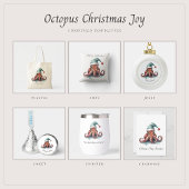 Octopus Christmas Joy, Brauch Fotodruck