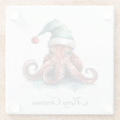 Octopus Christmas Joy, Brauch Glasuntersetzer (Rückseite)