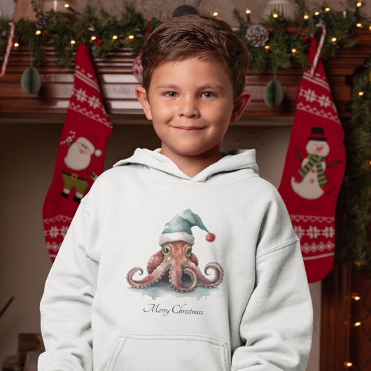 Octopus Christmas Joy, Brauch Hoodie