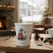 Octopus Christmas Joy, Brauch Pappbecher
