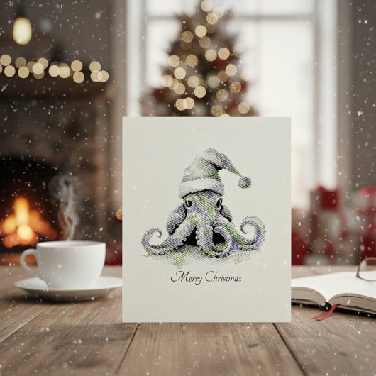 Octopus Christmas Joy, Brauch Permastempel