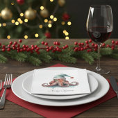 Octopus Christmas Joy, Brauch Serviette