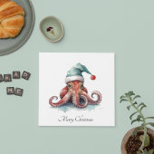 Octopus Christmas Joy, Brauch Serviette