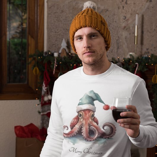Octopus Christmas Joy, Brauch Sweatshirt
