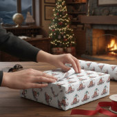 Octopus Christmas Joy Geschenkpapier