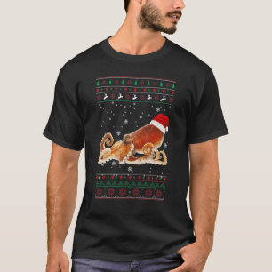 Octopus Christmas Pj Kostüm Party Pajama Octopus T-Shirt