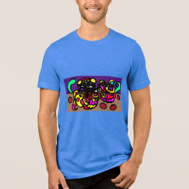 Octopus   cool style Tri-Blend shirt