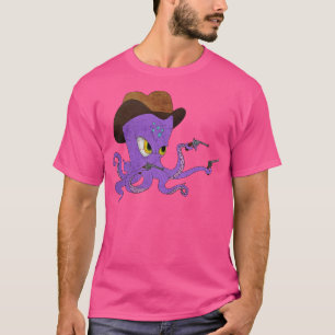 Octopus Cowboy T-Shirt