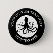 Octopus Custom Logo Button (Vorderseite)