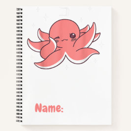 Octopus Dabbing Japanisch Kawaii Niedlich Funny Notizblock