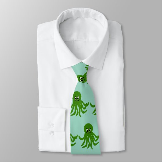 Octopus Design Krawatte (Gebunden)