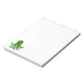 Octopus Design Notizblock (Rotiert)