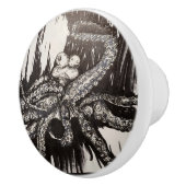 Octopus Drawer Pulls von Samira Sperry Keramikknauf (Rechts)