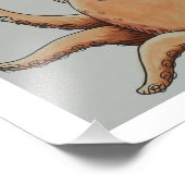 Octopus Dreams Fotodruck (Ecke)