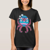 Octopus Easter Easter egg T-Shirt (Vorderseite)