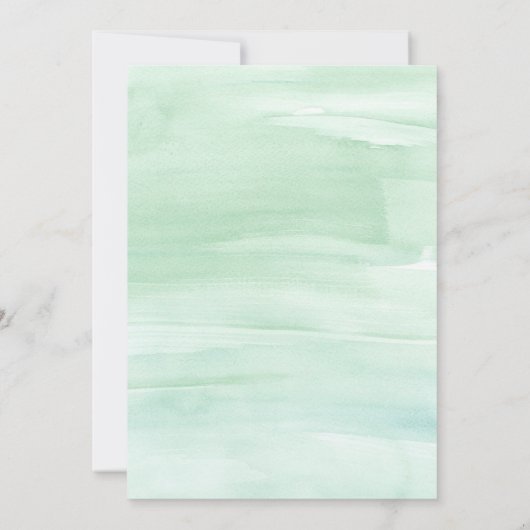 Octopus Einladung zum ersten Geburtstag (Rückseite)