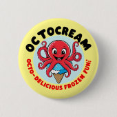 Octopus-Eis Button (Vorderseite)