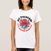 Octopus-Eis T-Shirt (Vorderseite)