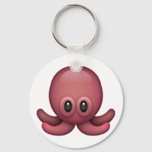 Octopus - Emoji Schlüsselanhänger