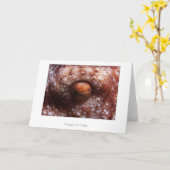 Octopus Eye Birthday Card Karte (Gelbe Blume)