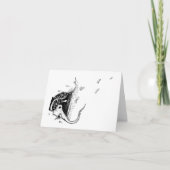 Octopus Farewell Karte (Vorderseite)