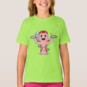 Octopus Fitness Gymnastik T-Shirt