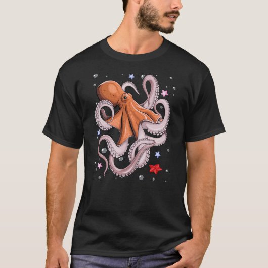 Octopus for Men Women Boys Girls Kids T-Shirt (Vorderseite)