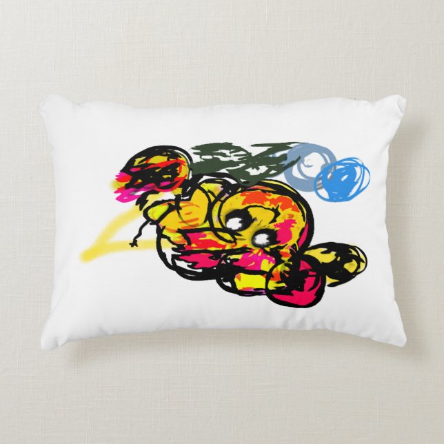 Octopus fun dekokissen (Vorderseite)