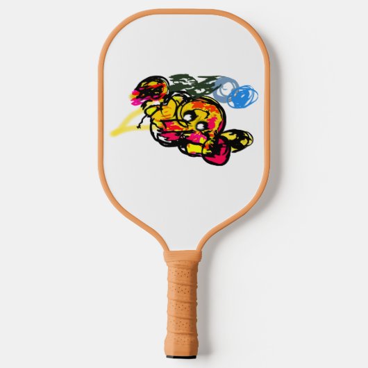 Octopus fun pickleball schläger (Rückseite)