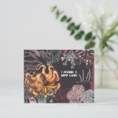 Octopus Garden Adresswechsel Postkarte (Stehend Vorderseite)