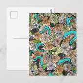 Octopus Garden Post Card Postkarte (Vorne/Hinten)