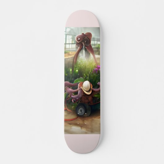 Octopus Garden Skate Deck Skateboard (Vorne)