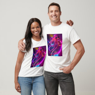 Octopus Graphic T-Shirt - Men Octopi Shirt Persona