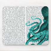 Octopus Green Half Mousepad (Vorne)